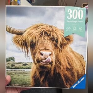 Highland Cow Ravensburger Puzzle - 300 Pieces